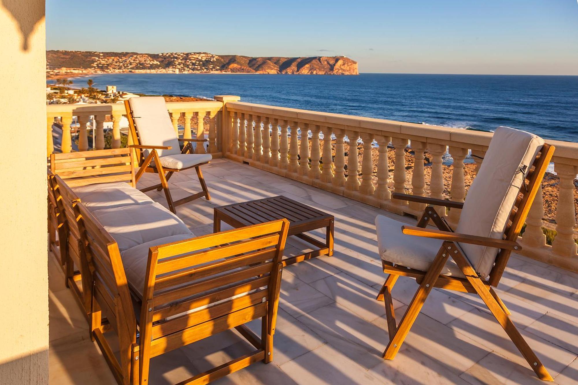 Mar-Beach Front Apartment In Javea Jávea Exterior foto